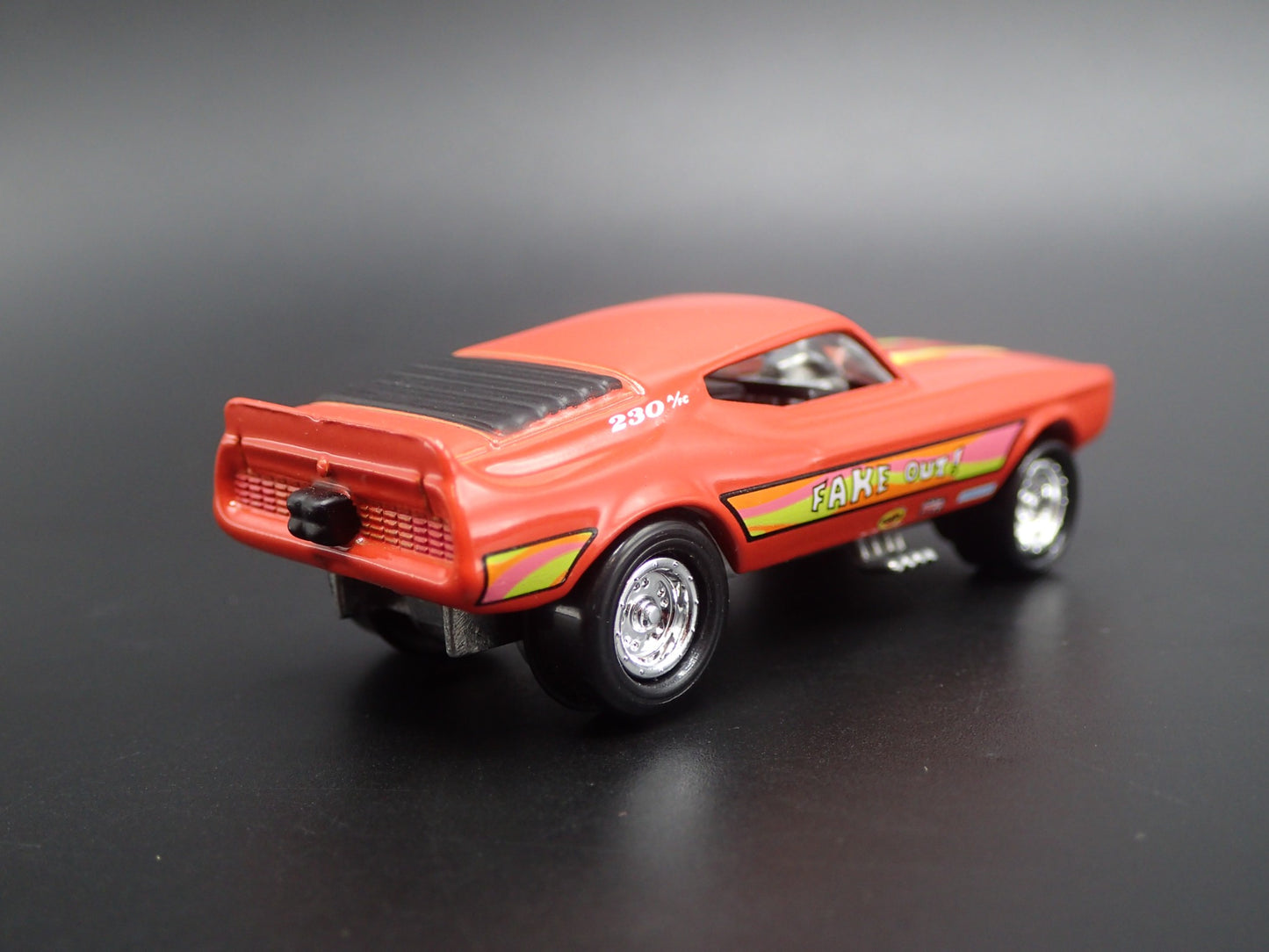 1971 71 FORD MUSTANG MACH 1 FAKE OUT FUNNY CAR NHRA 1/64 SCALE DIECAST MODEL CAR