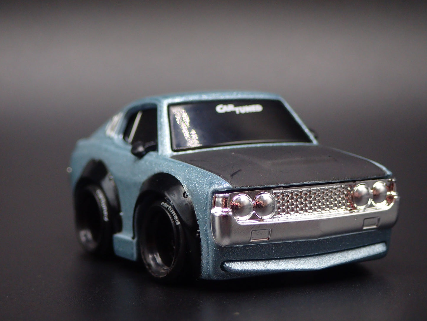 1970-1977 TOYOTA CELICA CAR TUNED GRAY JDM 1:64 SCALE DIORAMA DIECAST MODEL CAR