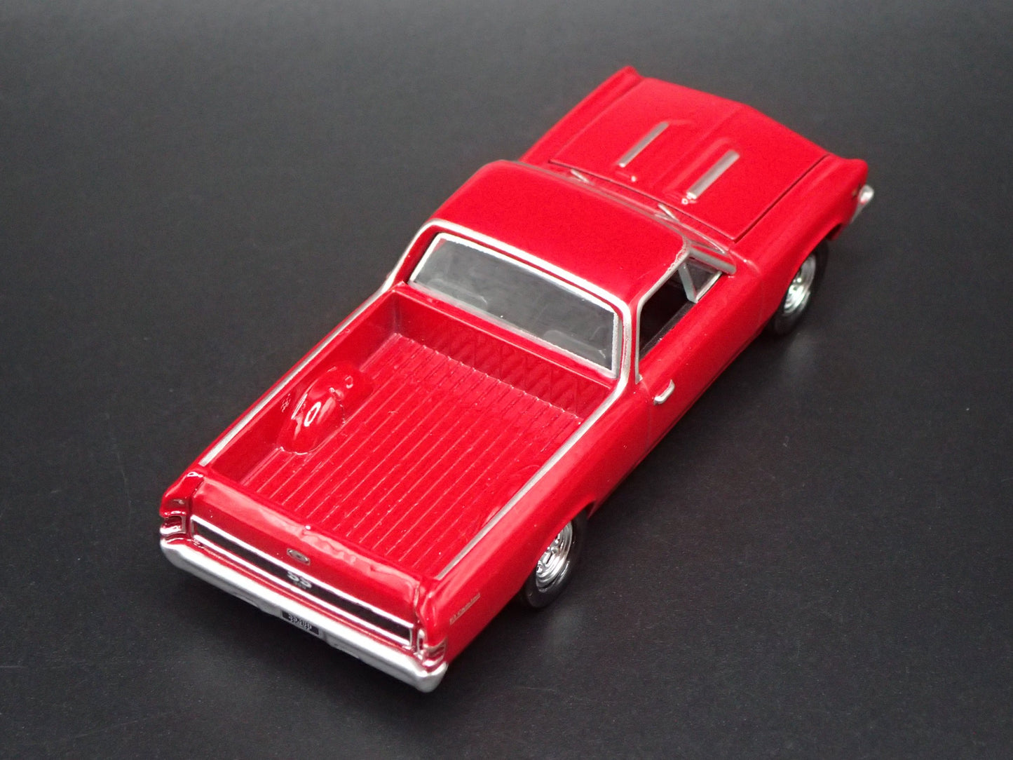 1967 67 CHEVY CHEVROLET EL CAMINO SS RED 1:64 SCALE DIORAMA DIECAST MODEL CAR