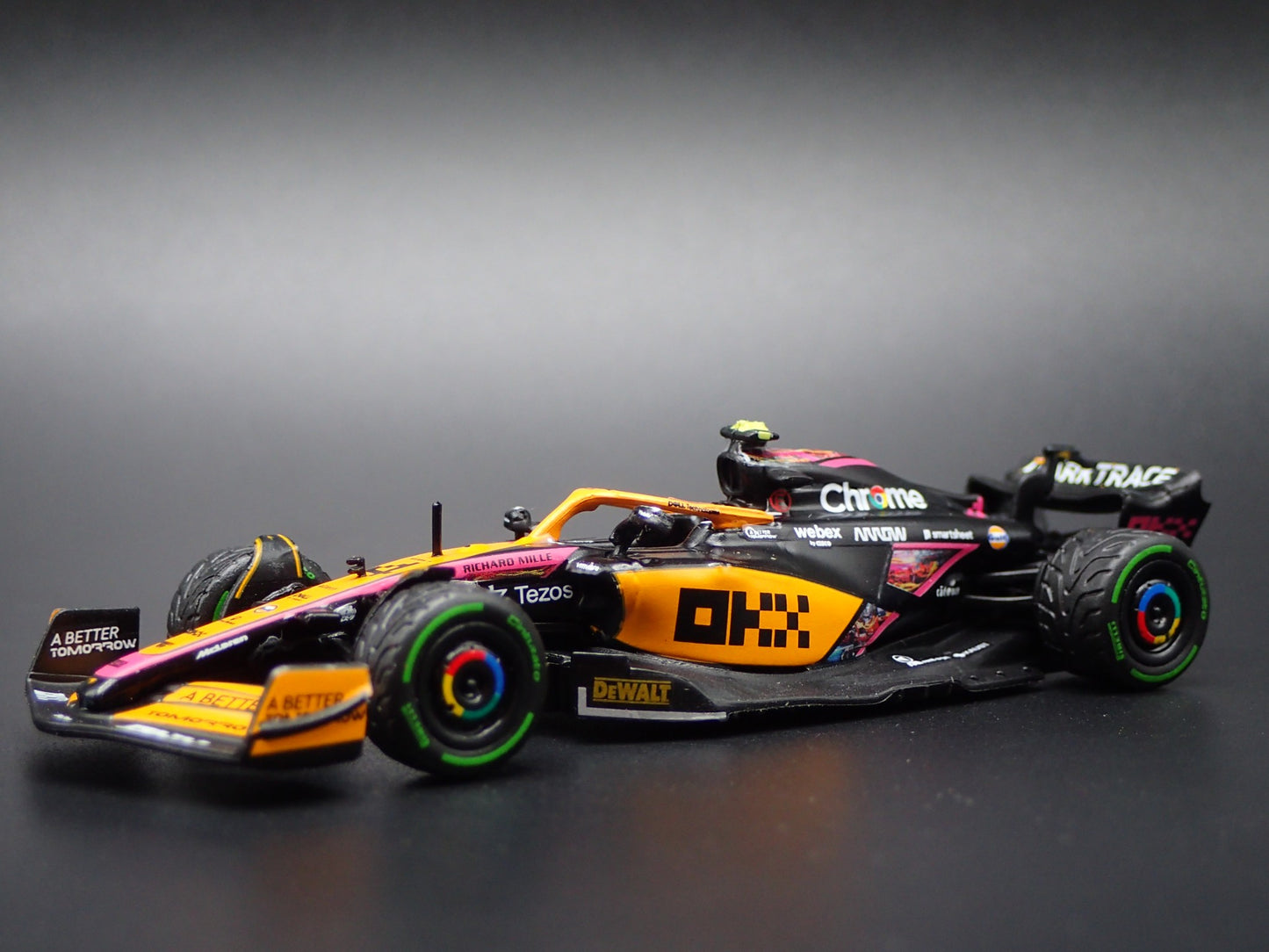 MCLAREN MCL36 LANDO NORRIS #4 2022 JAPANESE GRAND PRIX F1 1:64 SCALE DIECAST CAR