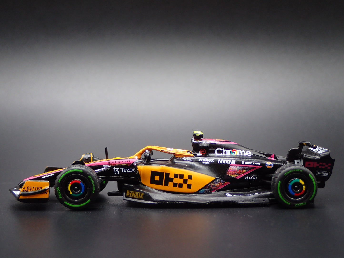 MCLAREN MCL36 LANDO NORRIS #4 2022 JAPANESE GRAND PRIX F1 1:64 SCALE DIECAST CAR