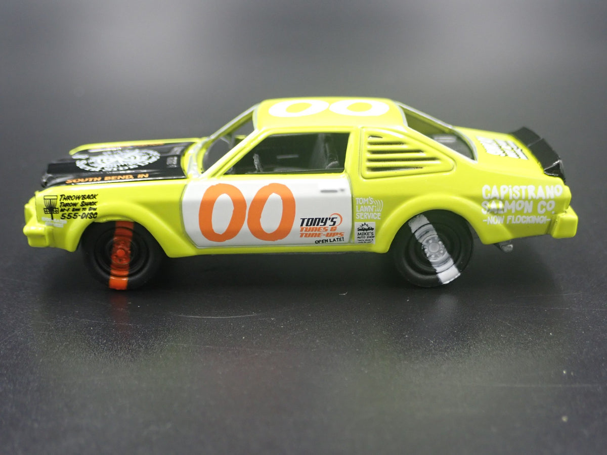 1976 76 DODGE ASPEN DEMOLITION DERBY 1/64 SCALE COLLECTIBLE DIECAST MODEL CAR-Burning Rubber Toy Company