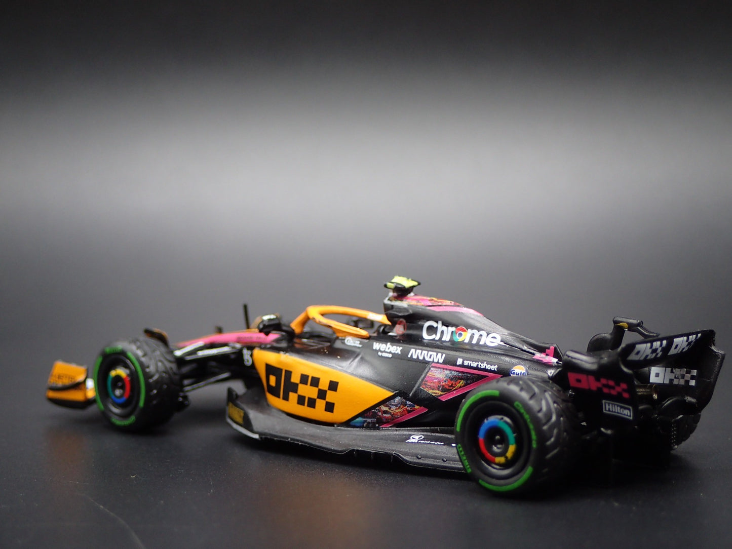 MCLAREN MCL36 LANDO NORRIS #4 2022 JAPANESE GRAND PRIX F1 1:64 SCALE DIECAST CAR