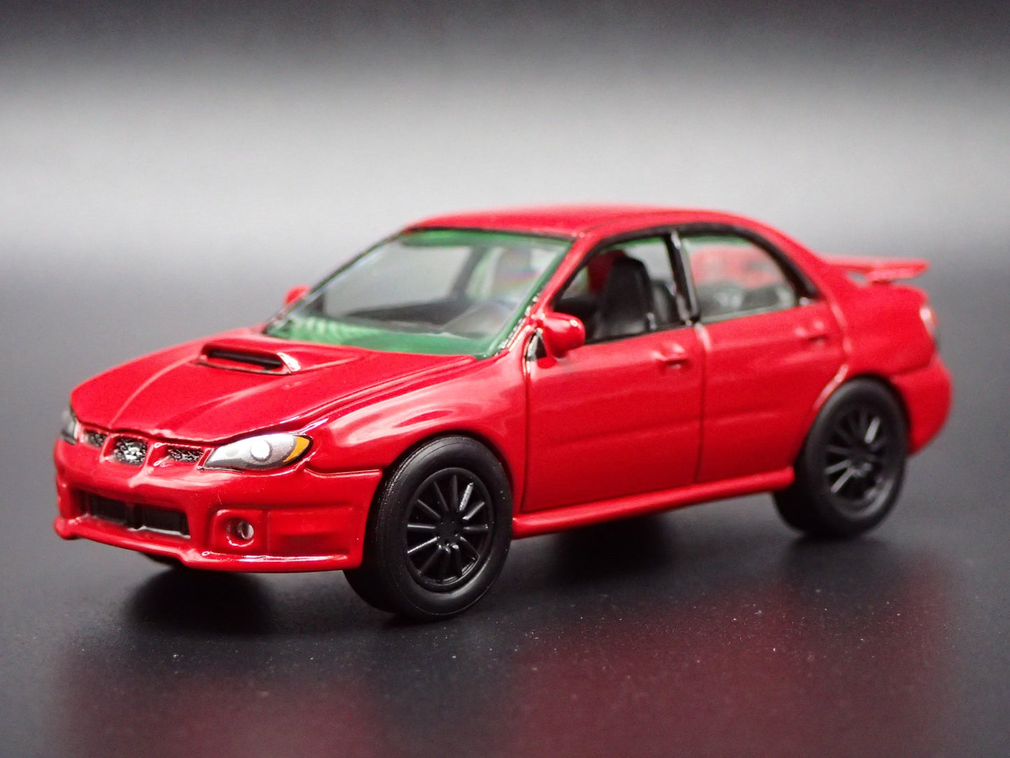 2006-2007 SUBARU WRX HAWKEYE 1:64 SCALE COLLECTIBLE DIORAMA DIECAST MODEL CAR