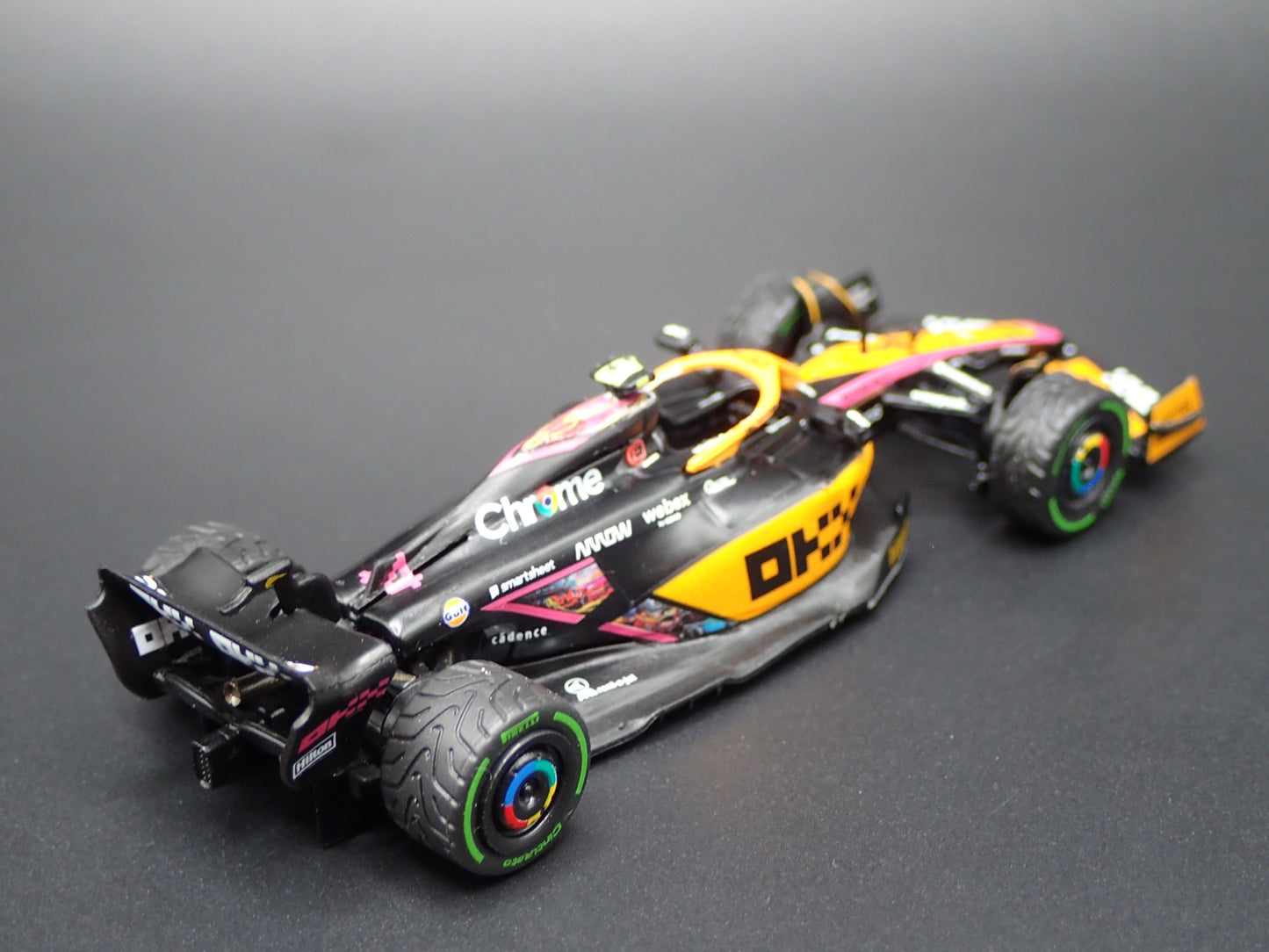 MCLAREN MCL36 LANDO NORRIS #4 2022 JAPANESE GRAND PRIX F1 1:64 SCALE DIECAST CAR