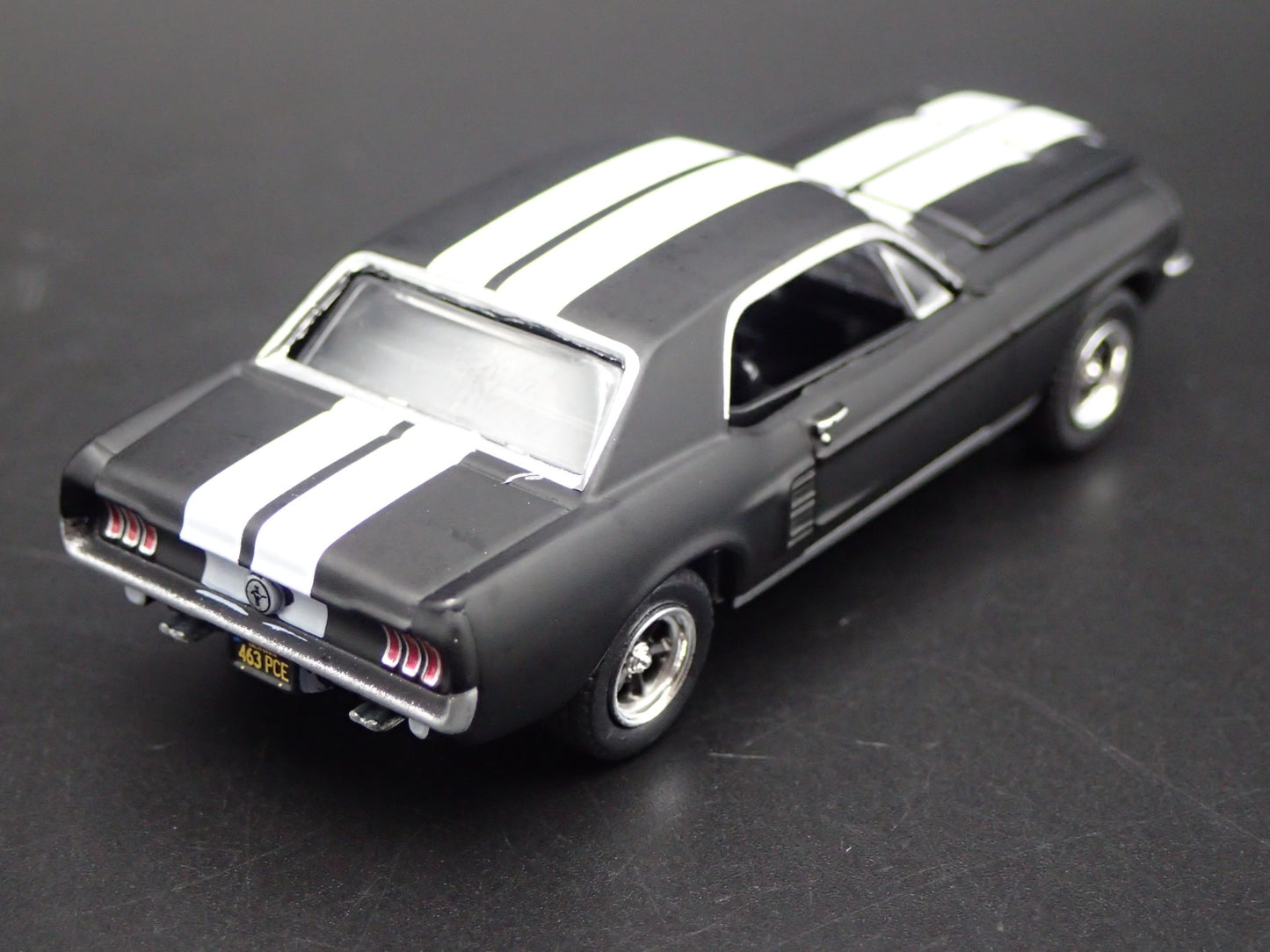 1967 67 FORD MUSTANG COUPE RARE 1:64 SCALE COLLECTIBLE DIORAMA DIECAST MODEL CAR
