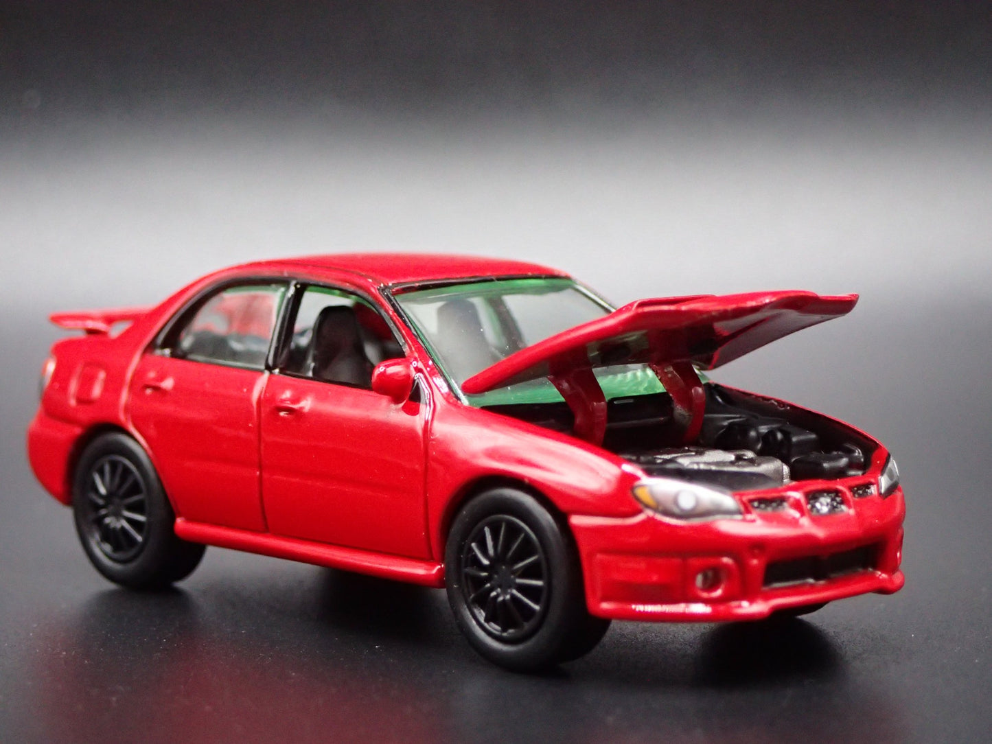 2006-2007 SUBARU WRX HAWKEYE 1:64 SCALE COLLECTIBLE DIORAMA DIECAST MODEL CAR