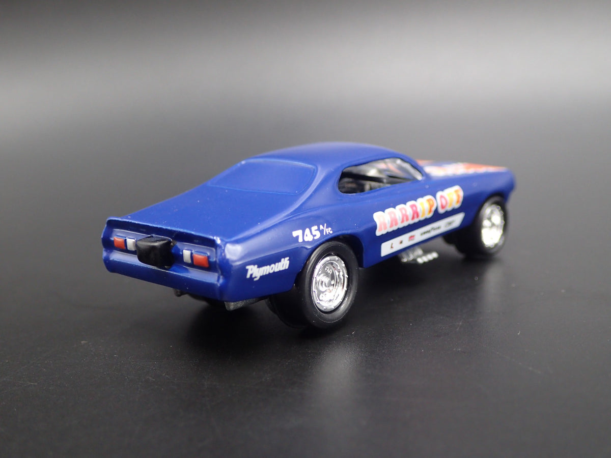1971 71 PLYMOUTH DUSTER NHRA FUNNY CAR RRRRIP OFF  1/64 SCALE DIECAST MODEL CAR