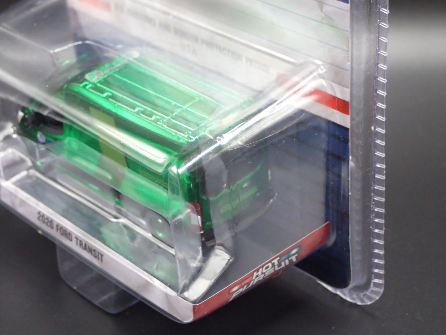 2025 GREENLIGHT GREEN MACHINE 2020 FORD TRANSIT VAN US CUSTOMS BORDER PATROL