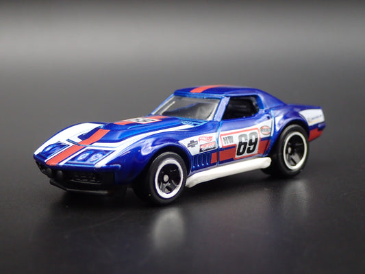 1969 69 CHEVY CHEVROLET COPO CORVETTE RACING BLUE 1:64 SCALE DIECAST MODEL CAR