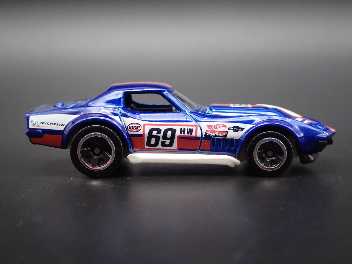 1969 69 CHEVY CHEVROLET COPO CORVETTE RACING BLUE 1:64 SCALE DIECAST MODEL CAR