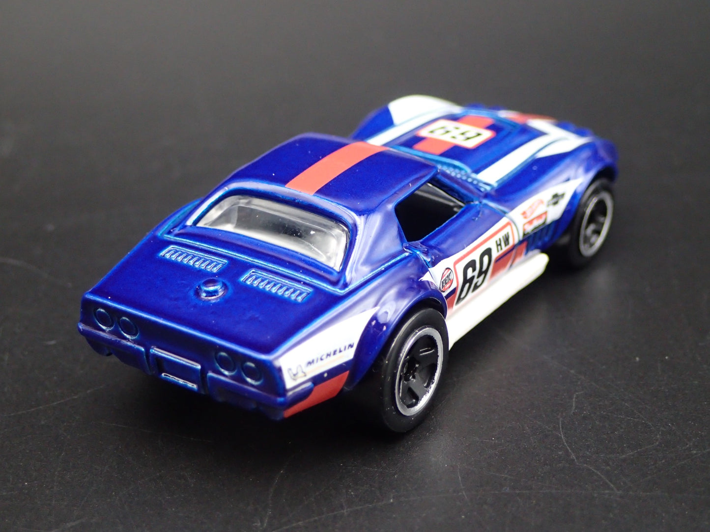 1969 69 CHEVY CHEVROLET COPO CORVETTE RACING BLUE 1:64 SCALE DIECAST MODEL CAR