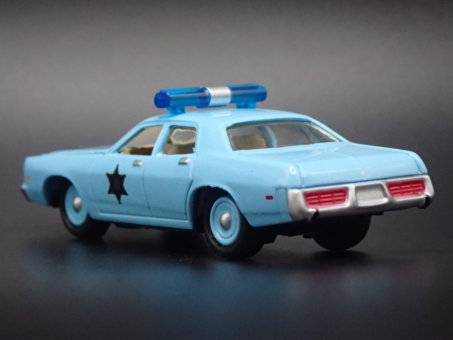 1977 77 DODGE MONACO SHERIFF POLICE 1:64 SCALE COLLECTIBLE DIECAST MODEL CAR