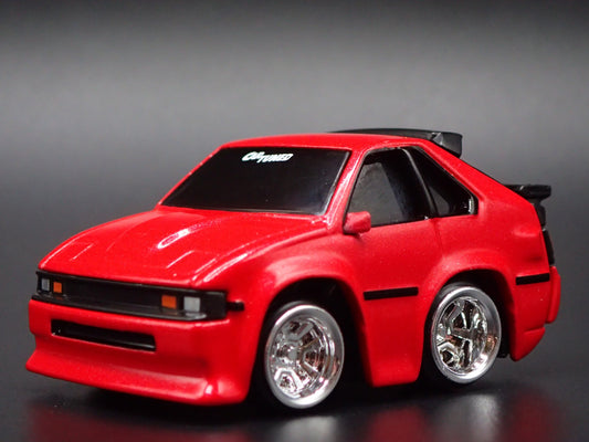 1982-1986 TOYOTA CELICA SUPRA CAR TUNED RED JDM 1/64 SCALE DIECAST MODEL CAR