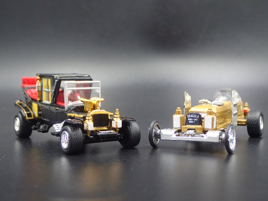 THE MUNSTERS KOACH & DRAGULA BARRIS LEGACY SET RARE 1:64 SCALE DIECAST MODEL CAR