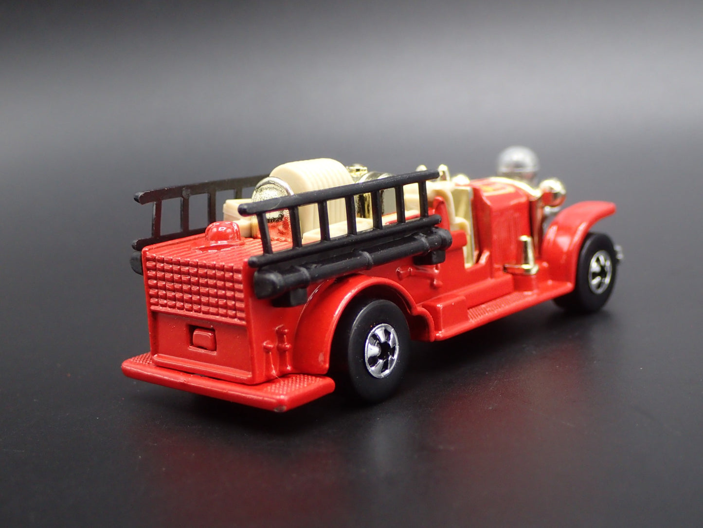 OLD NUMBER 5 FIRE TRUCK RED 1:64 SCALE COLLECTIBLE DIORAMA DIECAST MODEL CAR