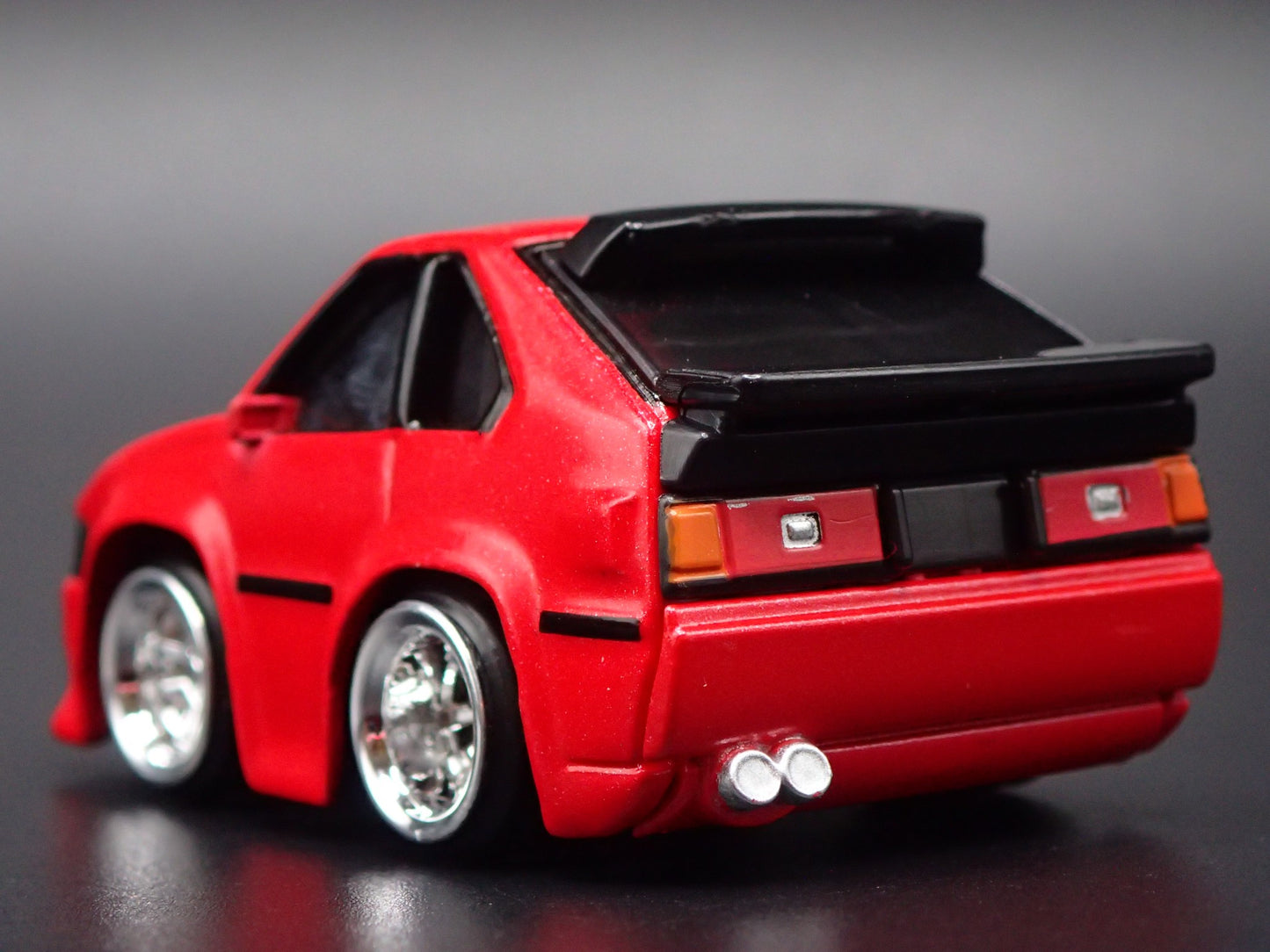 1982-1986 TOYOTA CELICA SUPRA CAR TUNED RED JDM 1/64 SCALE DIECAST MODEL CAR
