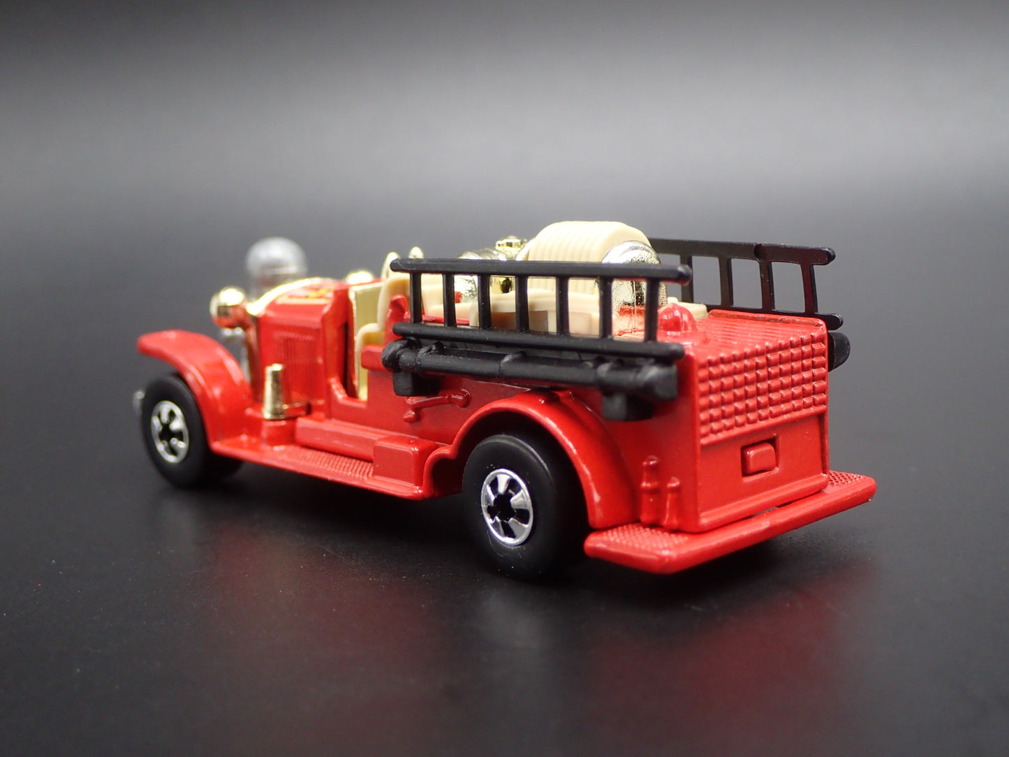 OLD NUMBER 5 FIRE TRUCK RED 1:64 SCALE COLLECTIBLE DIORAMA DIECAST MODEL CAR