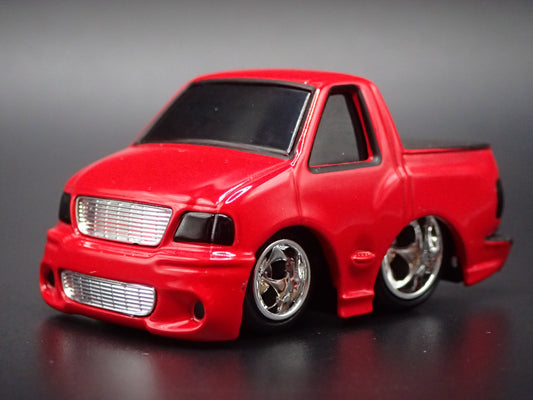 1999-2004 FORD SVT F150 LIGHTNING PICKUP TRUCK RED 1:64 SCALE DIECAST MODEL CAR