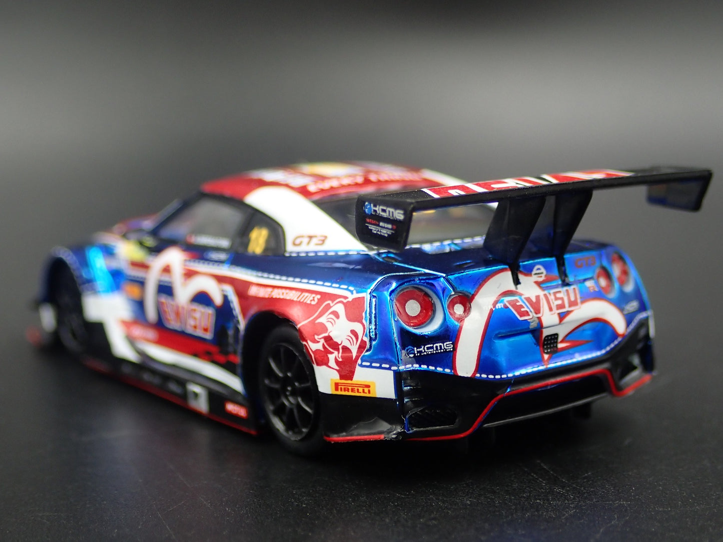 NISSAN GTR R35 NISMO  GT3 - KCMG -10TH FIA GT WORLD 1:64 SCALE DIECAST MODEL CAR