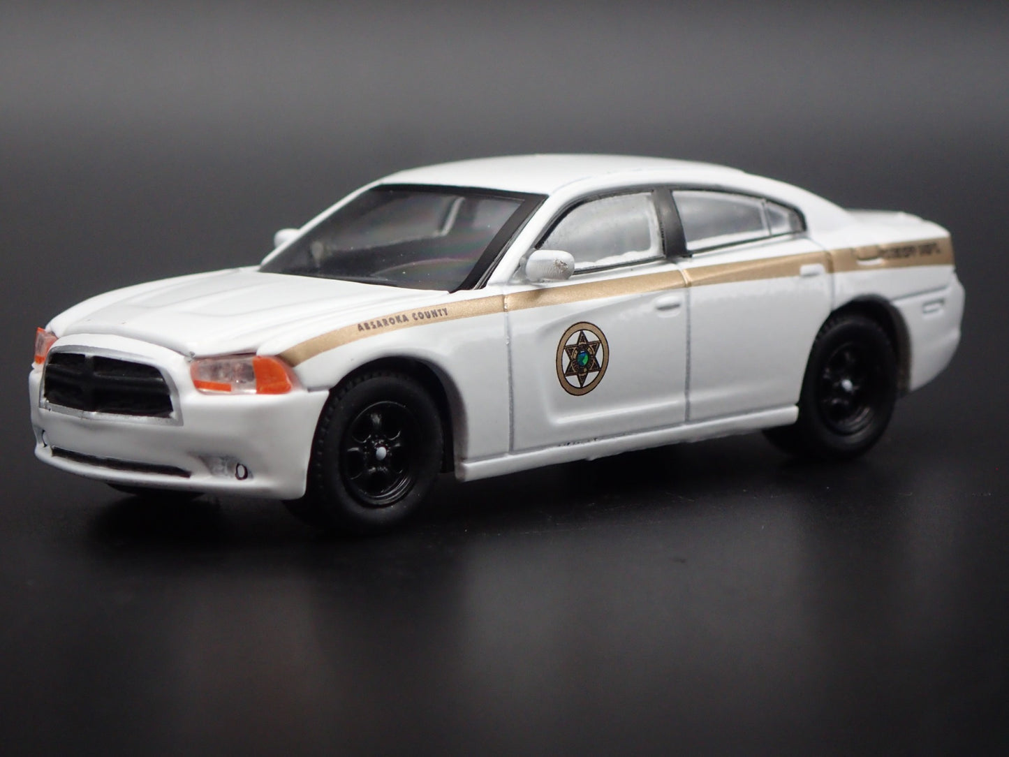 2011-2023 DODGE CHARGER PURSUIT ABSAROKA SHERIFF WYOMING 1:64 SCALE MODEL CAR