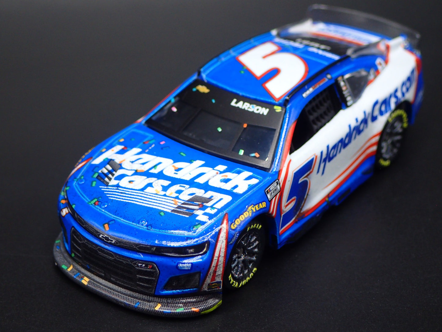 2025 25 CHEVROLET 5 KYLE LARSON HENDRICKCARS NASCAR WIN 1:64 DIECAST MODEL CAR