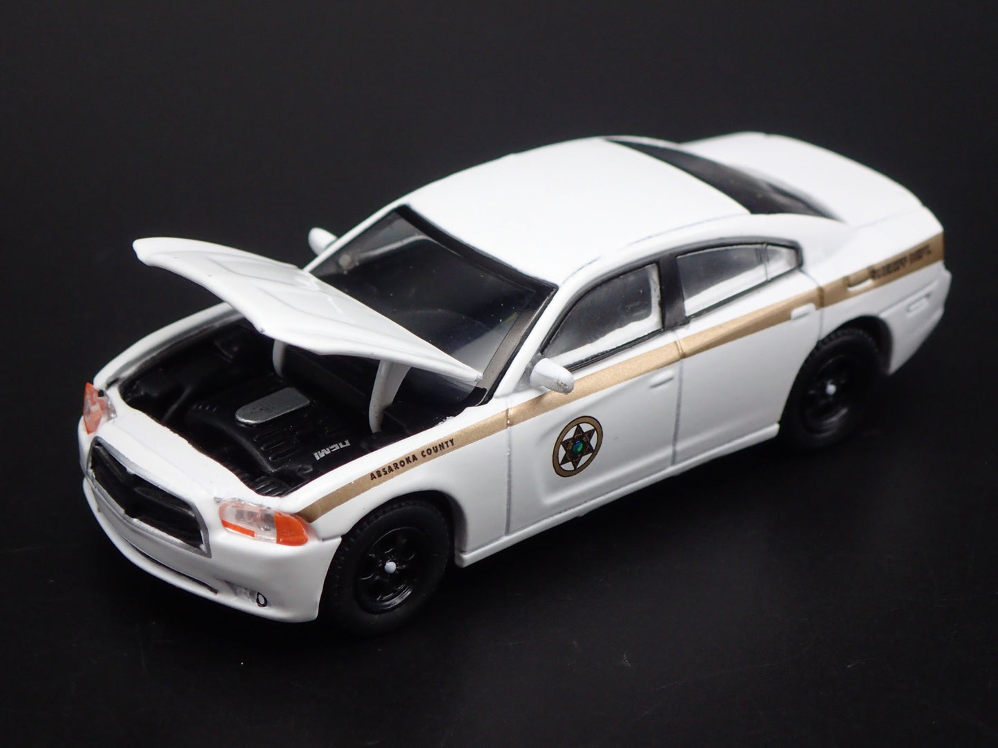 2011-2023 DODGE CHARGER PURSUIT ABSAROKA SHERIFF WYOMING 1:64 SCALE MODEL CAR