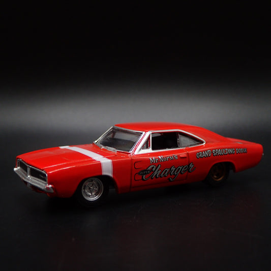 1969 69 DODGE CHARGER MR NORMS SUPER CHARGER NHRA 1:64 SCALE DIECAST MODEL CAR-Burning Rubber Toy Company