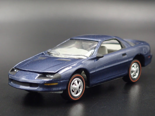 1993-2002 CHEVY CHEVROLET CAMARO COUPE BLUE 1/64 SCALE DIORAMA DIECAST MODEL CAR
