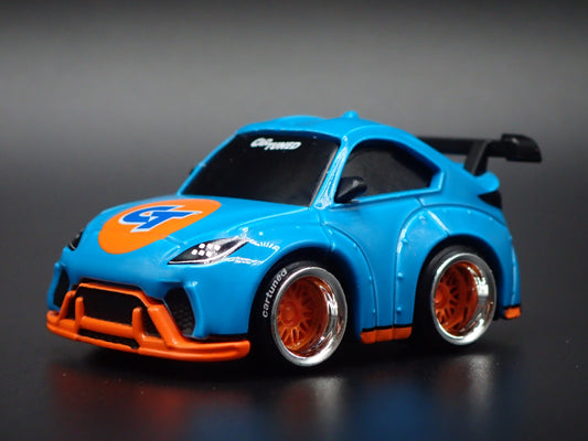 2021-2025 TOYOTA GR86 CAR TUNED TEAL JDM 1/64 SCALE DIORAMA DIECAST MODEL CAR