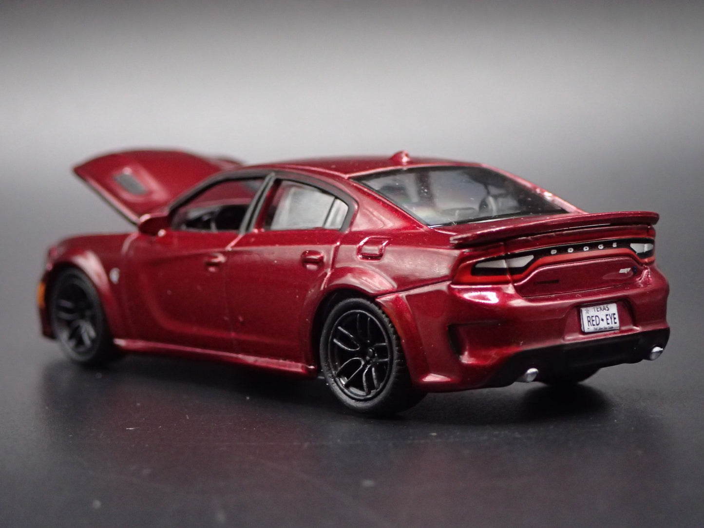 2021 21 DODGE CHARGER SRT HELLCAT REDEYE 1:64 SCALE DIORAMA DIECAST MODEL CAR