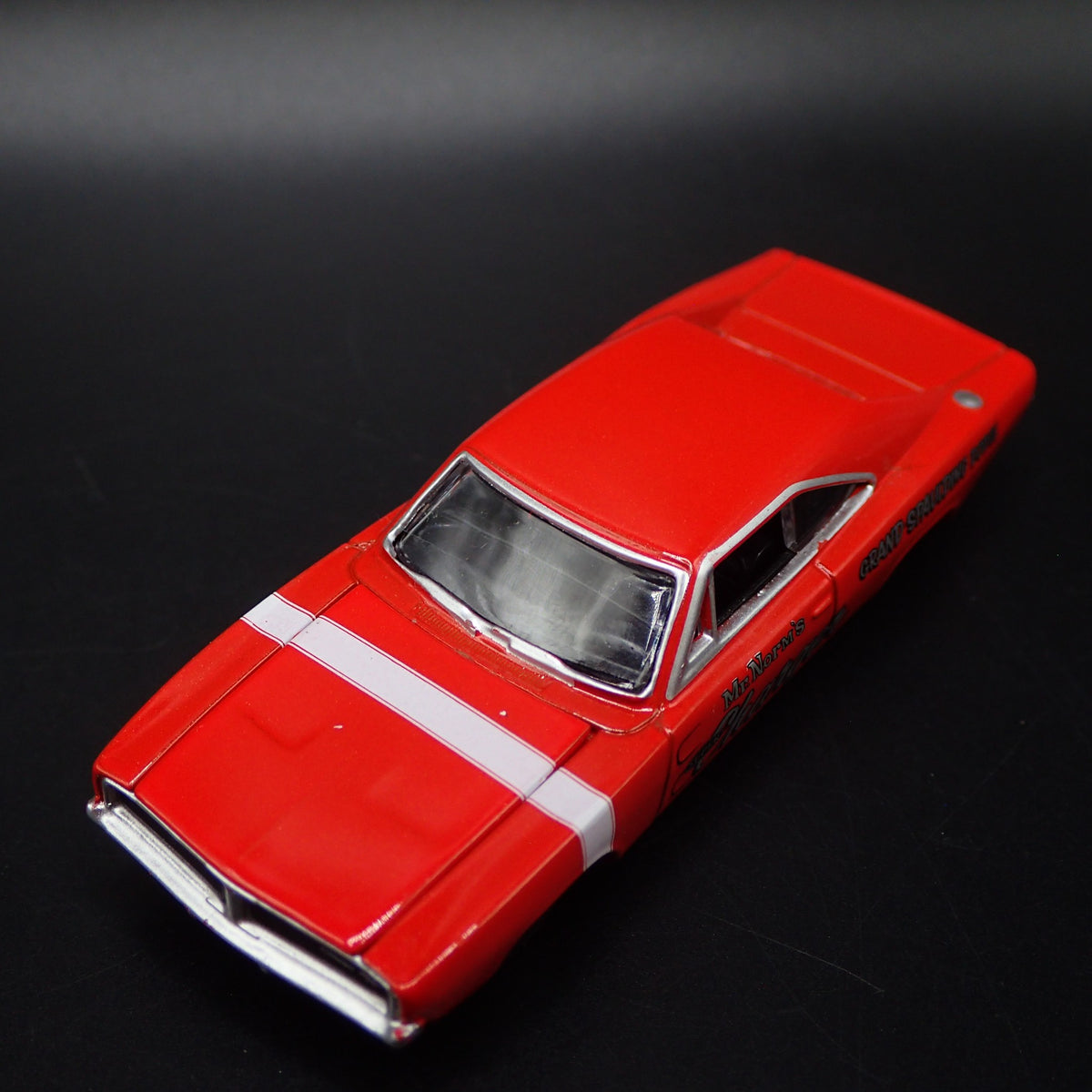 1969 69 DODGE CHARGER MR NORMS SUPER CHARGER NHRA 1:64 SCALE DIECAST MODEL CAR-Burning Rubber Toy Company