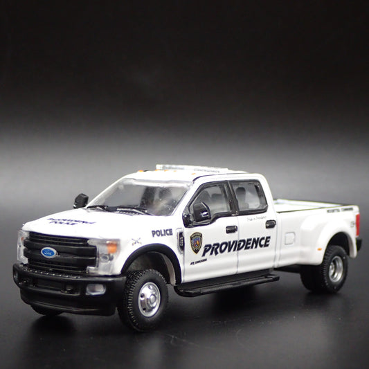 2018 18 FORD F350 DUALLY PROVIDENCE RI POLICE DEPT 1:64 SCALE DIECAST MODEL CAR