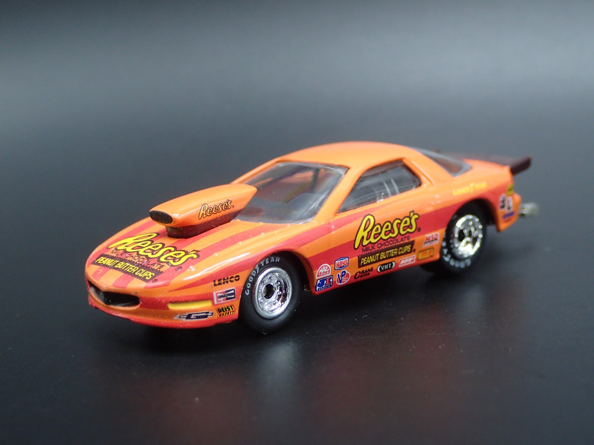 1993-2002 PONTIAC FIREBIRD PRO STOCK REESES CUPS 1:64 SCALE DIECAST MODEL CAR-Burning Rubber Toy Company