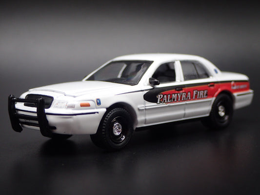 2011 11 FORD CROWN VICTORIA PALMYRA, PA FIRE DEPT 1:64 SCALE DIECAST MODEL CAR