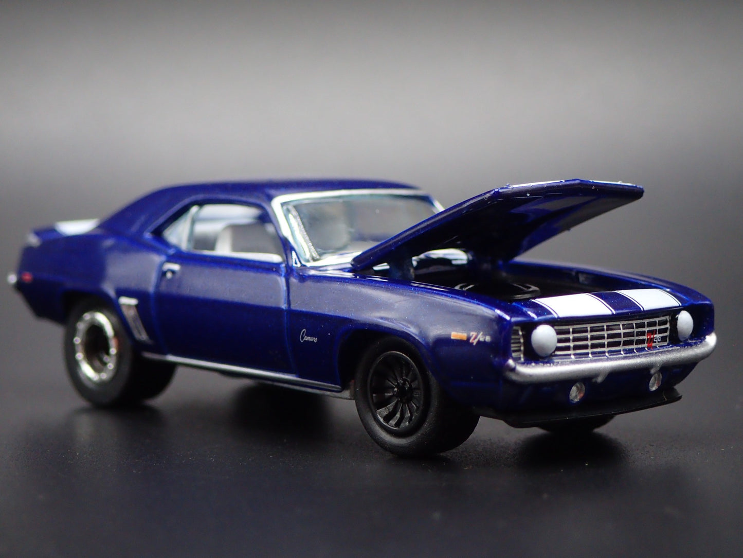 1969 69 CHEVY CHEVROLET CAMARO Z28 BLUE 1:64 SCALE COLLECTIBLE DIECAST MODEL CAR