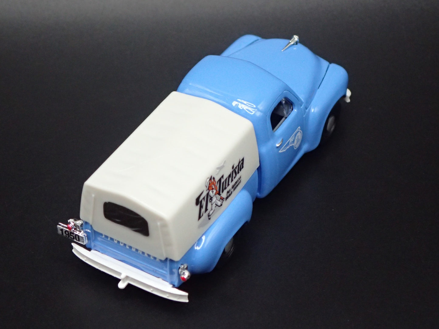 1950 50 STUDEBAKER 2R PICKUP TRUCK PAN AMERICAN AIR 1:64 SCALE DIECAST MODEL CAR