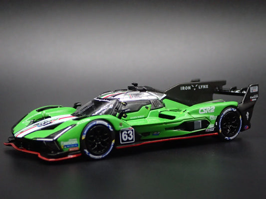 LAMBORGHINI SC63 #63 IMSA SEBRING 12 HRS IRON LYNX 1:64 SCALE DIECAST MODEL CAR