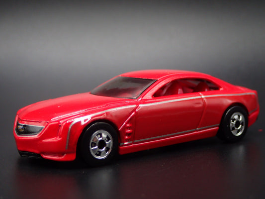 2013 13 CADILLAC ELMIRAJ CONCEPT CAR RED 1:64 SCALE DIORAMA DIECAST MODEL CAR