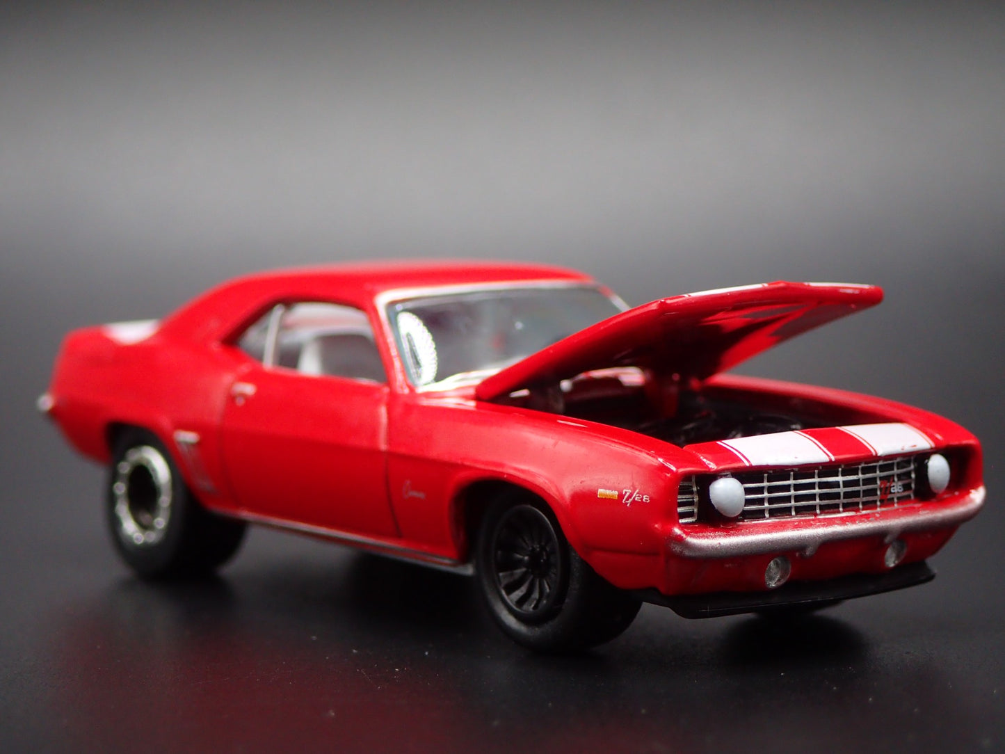 1969 69 CHEVY CHEVROLET CAMARO Z28 RED 1:64 SCALE COLLECTIBLE DIECAST MODEL CAR