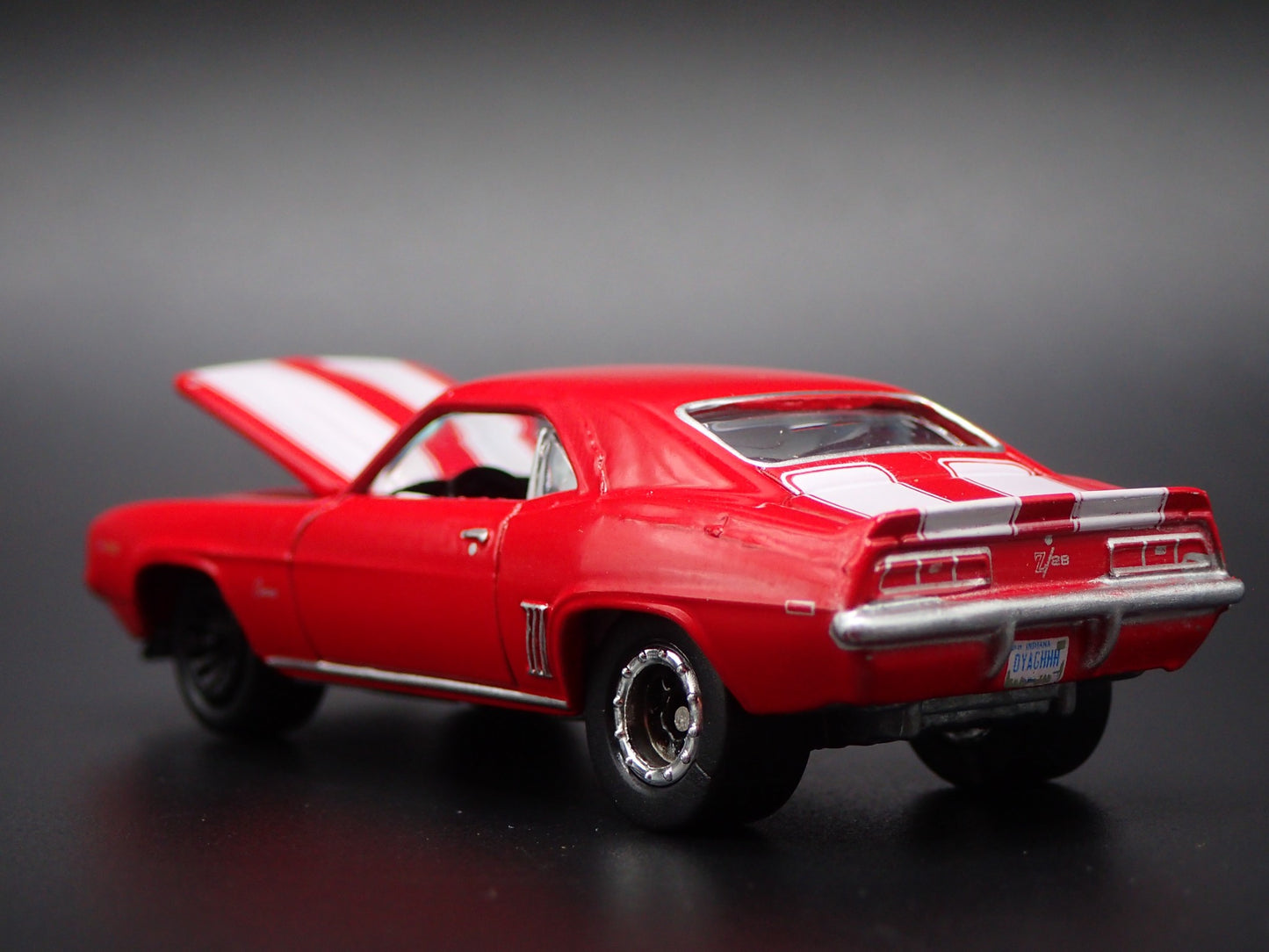1969 69 CHEVY CHEVROLET CAMARO Z28 RED 1:64 SCALE COLLECTIBLE DIECAST MODEL CAR