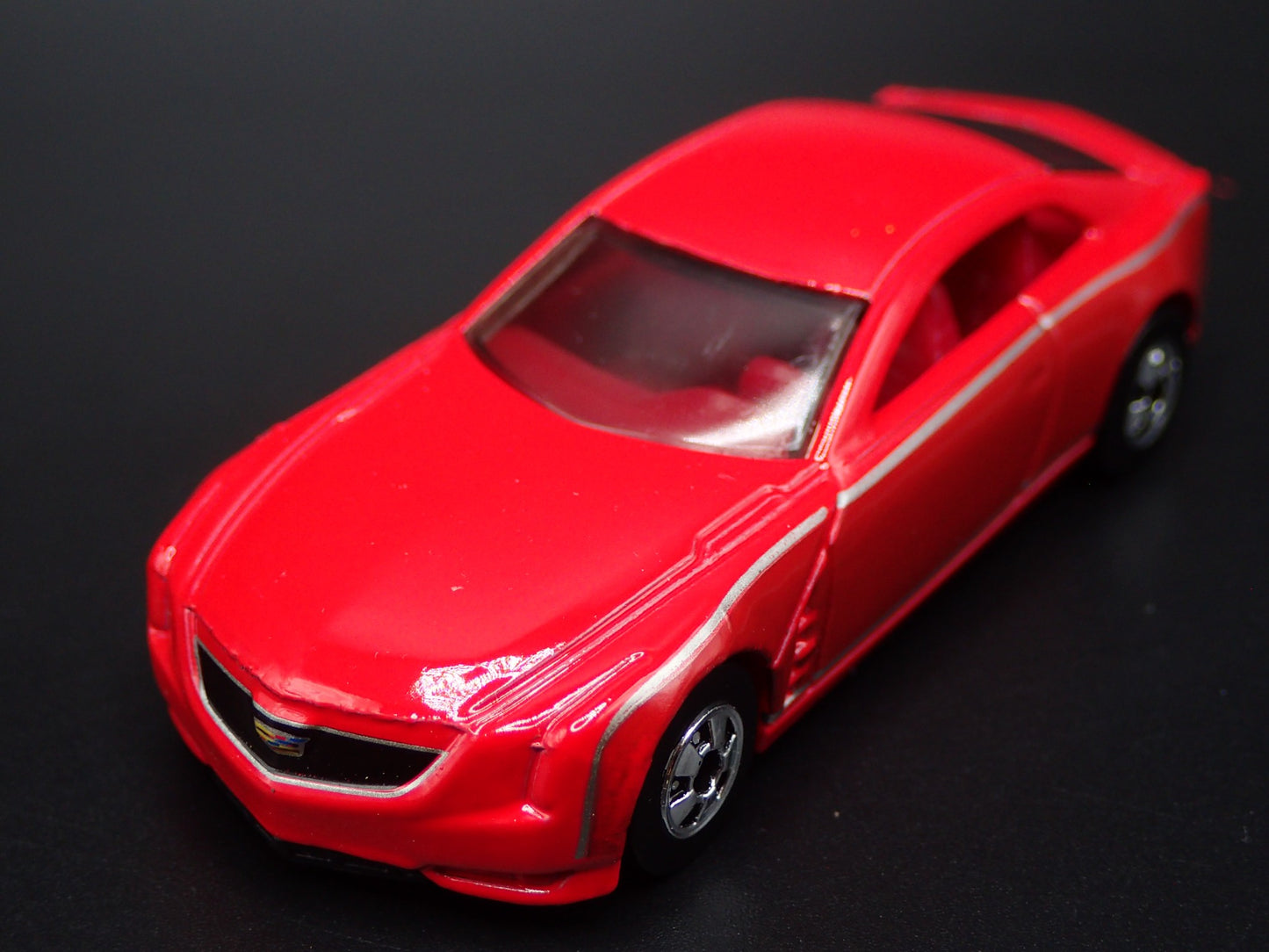2013 13 CADILLAC ELMIRAJ CONCEPT CAR RED 1:64 SCALE DIORAMA DIECAST MODEL CAR