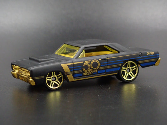 1968 68 DODGE DART BLACK 1:64 SCALE COLLECTIBLE DIORAMA DIECAST MODEL CAR