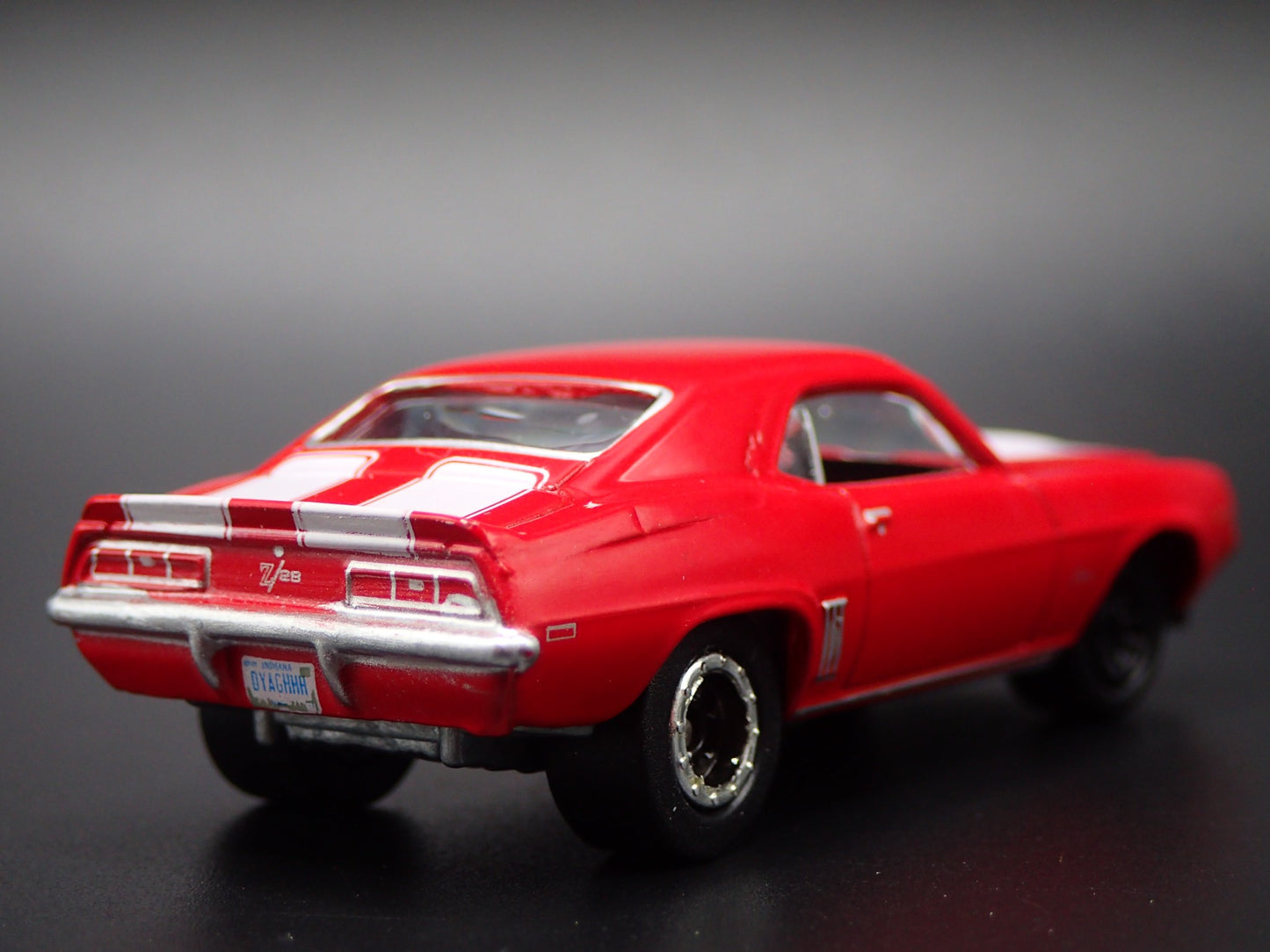 1969 69 CHEVY CHEVROLET CAMARO Z28 RED 1:64 SCALE COLLECTIBLE DIECAST MODEL CAR