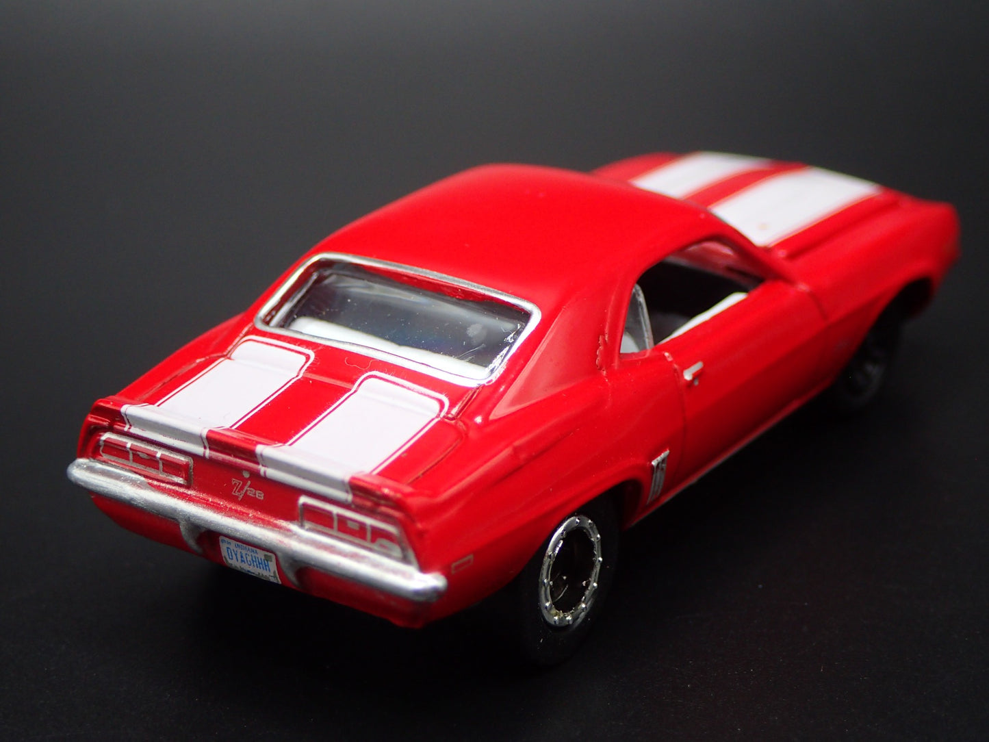 1969 69 CHEVY CHEVROLET CAMARO Z28 RED 1:64 SCALE COLLECTIBLE DIECAST MODEL CAR