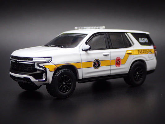 2024 CHEVY CHEVROLET TAHOEMONTGOMERY COUNTY MARYLAND FIRE 1:64 SCALE DIECAST CAR