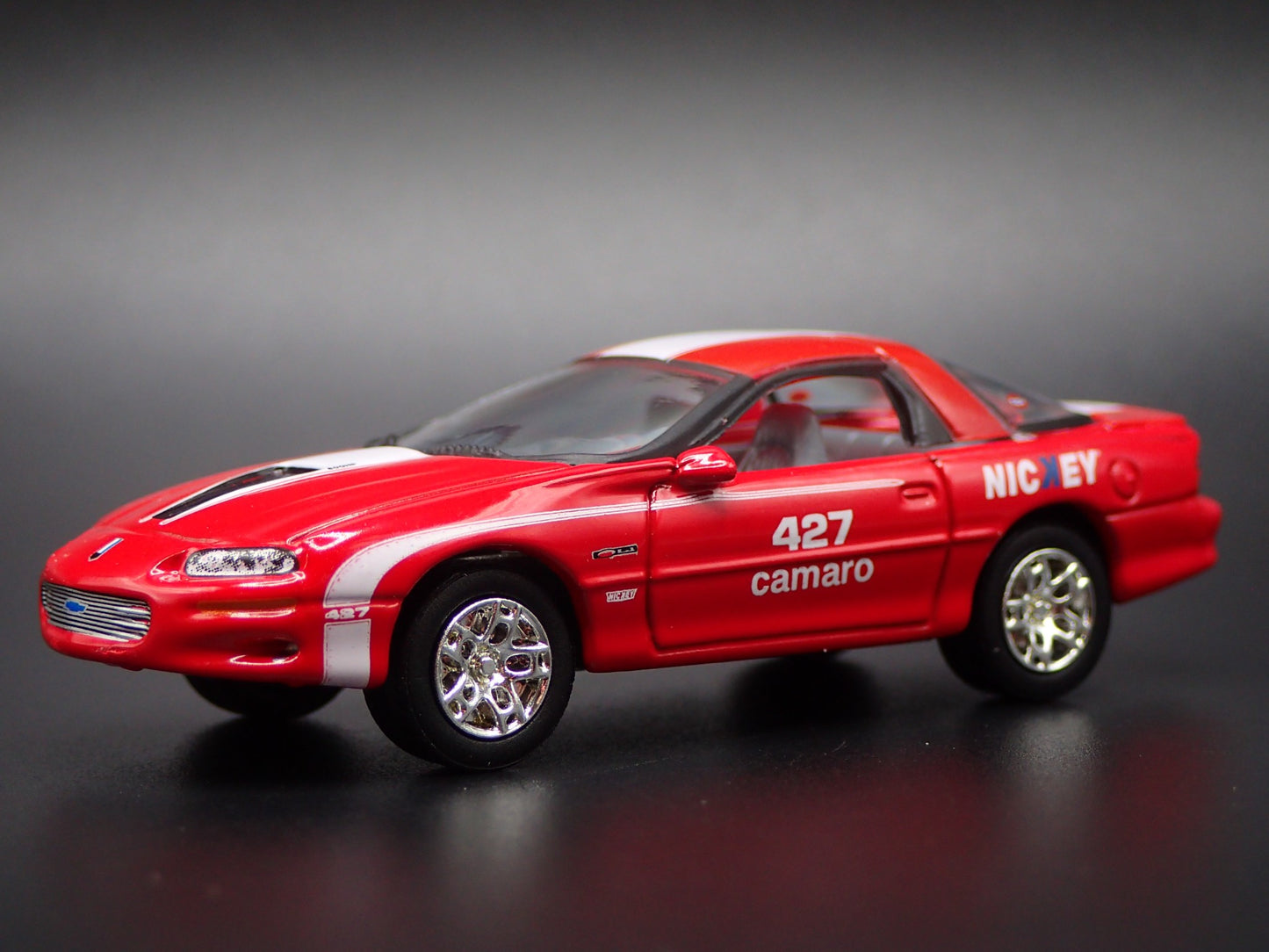 1993-2002 CHEVY CHEVROLET CAMARO ZL1 RED 1:64 SCALE DIORAMA DIECAST MODEL CAR