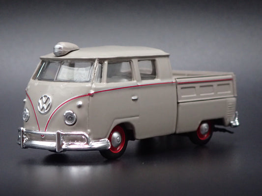 1950-1967 VW VOLKSWAGEN DOUBLE CAB PICKUP TRUCK 1:64 SCALE DIECAST MODEL CAR