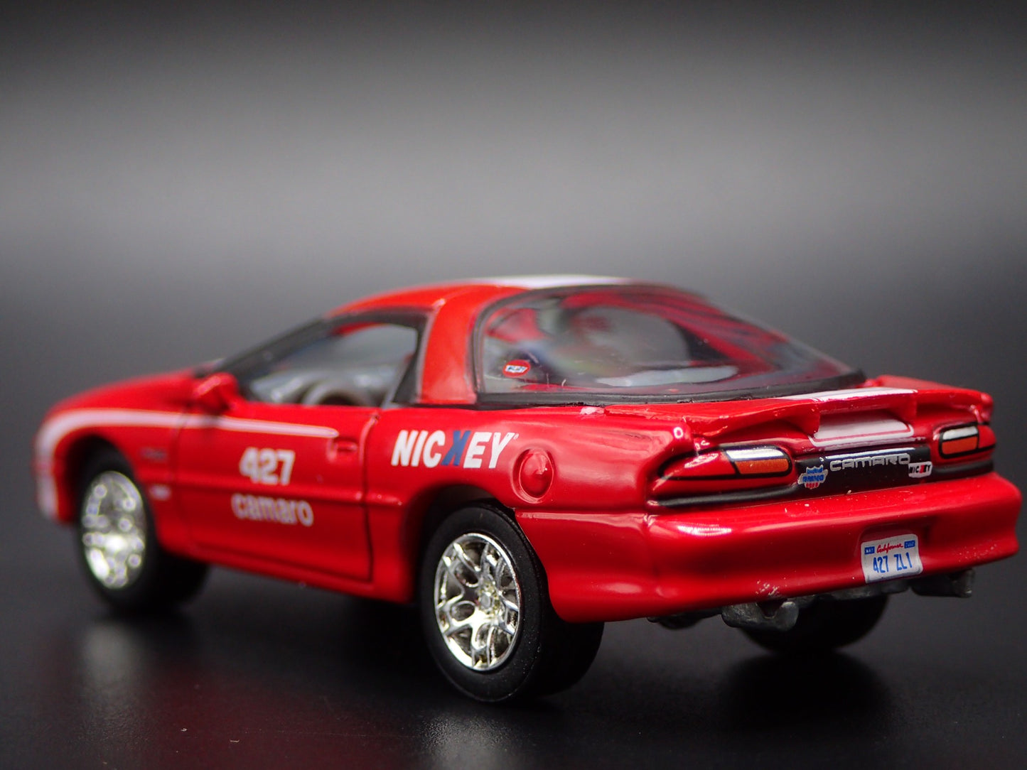 1993-2002 CHEVY CHEVROLET CAMARO ZL1 RED 1:64 SCALE DIORAMA DIECAST MODEL CAR
