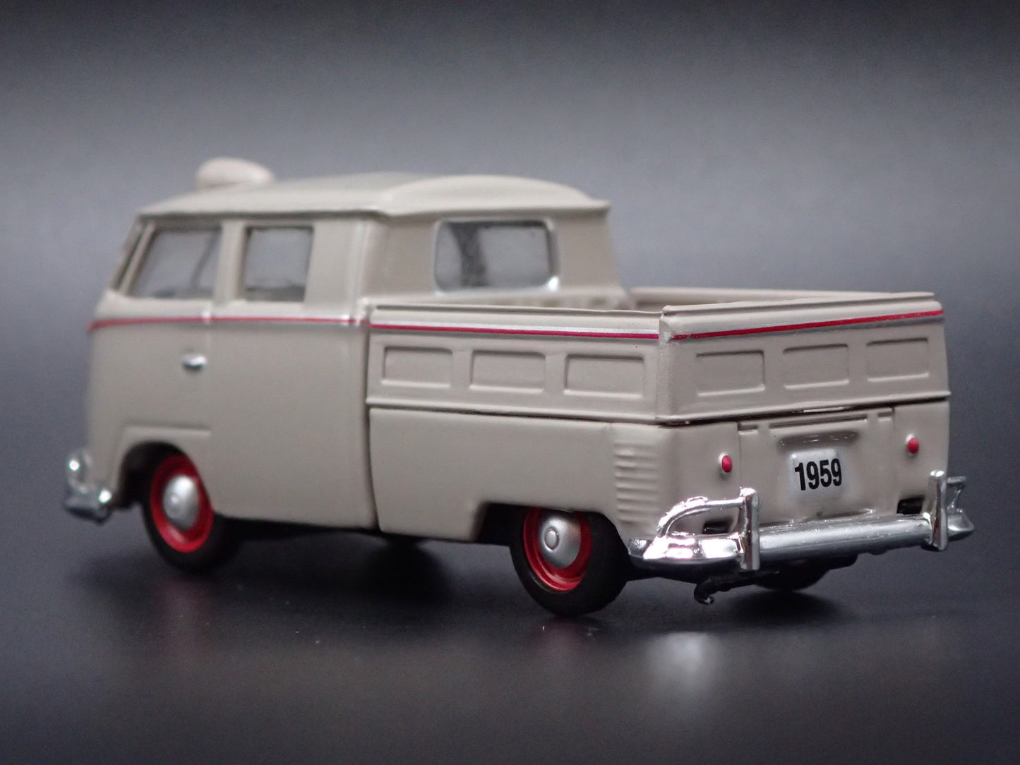 1950-1967 VW VOLKSWAGEN DOUBLE CAB PICKUP TRUCK 1:64 SCALE DIECAST MODEL CAR